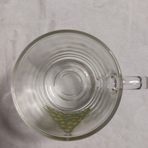 𝅺Sabin Vintage Clear Glass Christmas Tree Coffee Mug - Picture 4 of 11